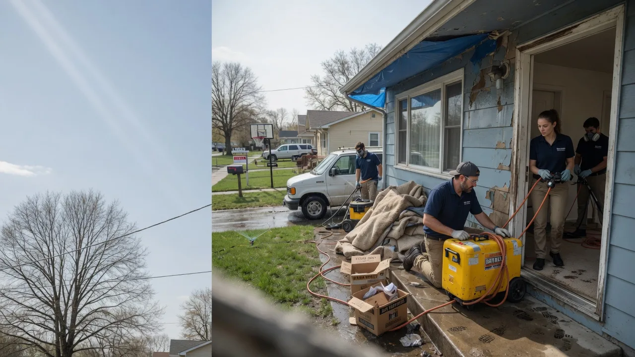 Basement Flood Cleanup in Rothbury, MI near me